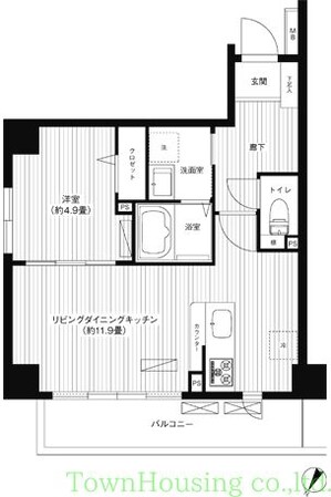 エスペランサ西大井の物件間取画像